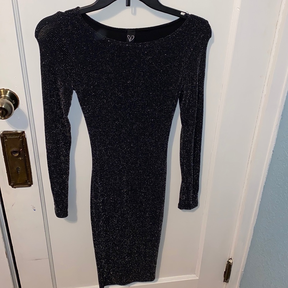 Black going out dress
